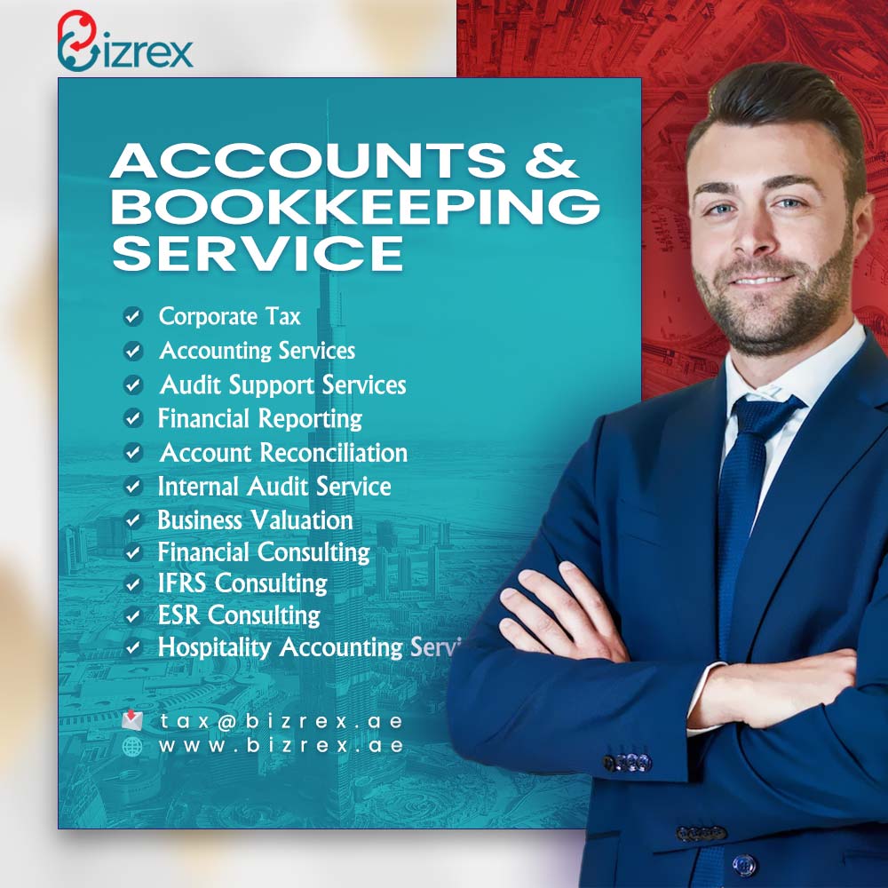 Accounts and Bookkeeping Services in Dubai - UAE - BIZrex